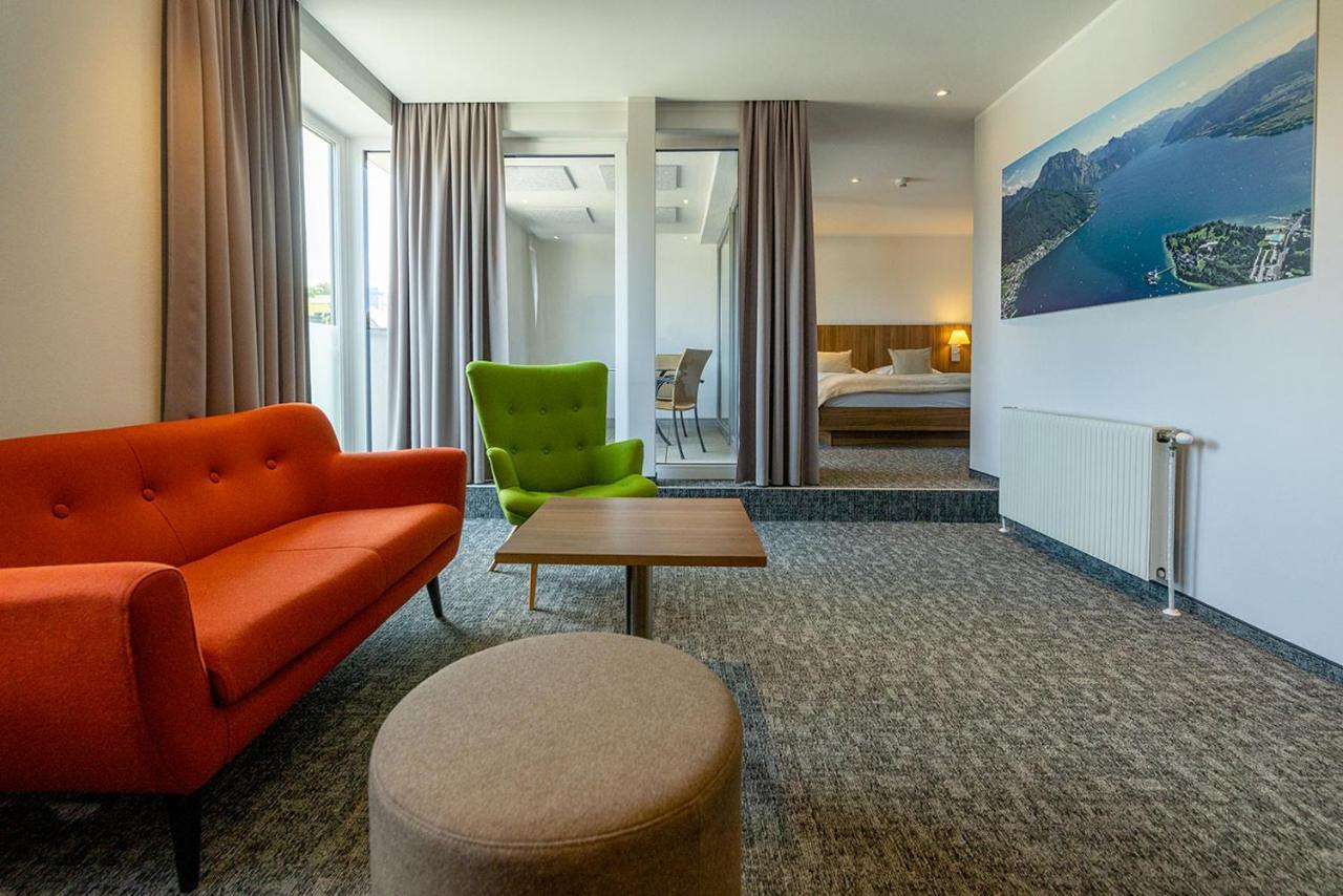 Seehotel Im Weyer Gmunden Bagian luar foto